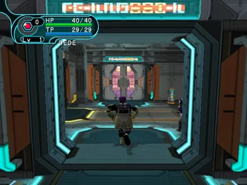 Phantasy Star Online Episode I & II (v1 screen shot game playing